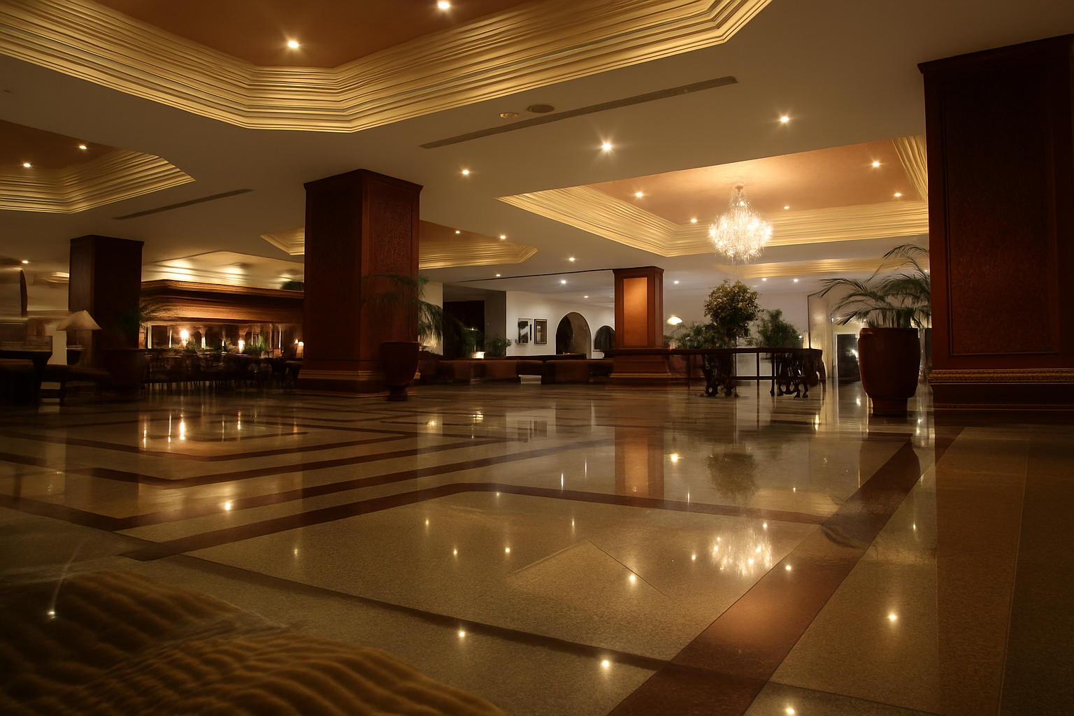 Modern hotel construction